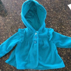 Baby sweater and onesie